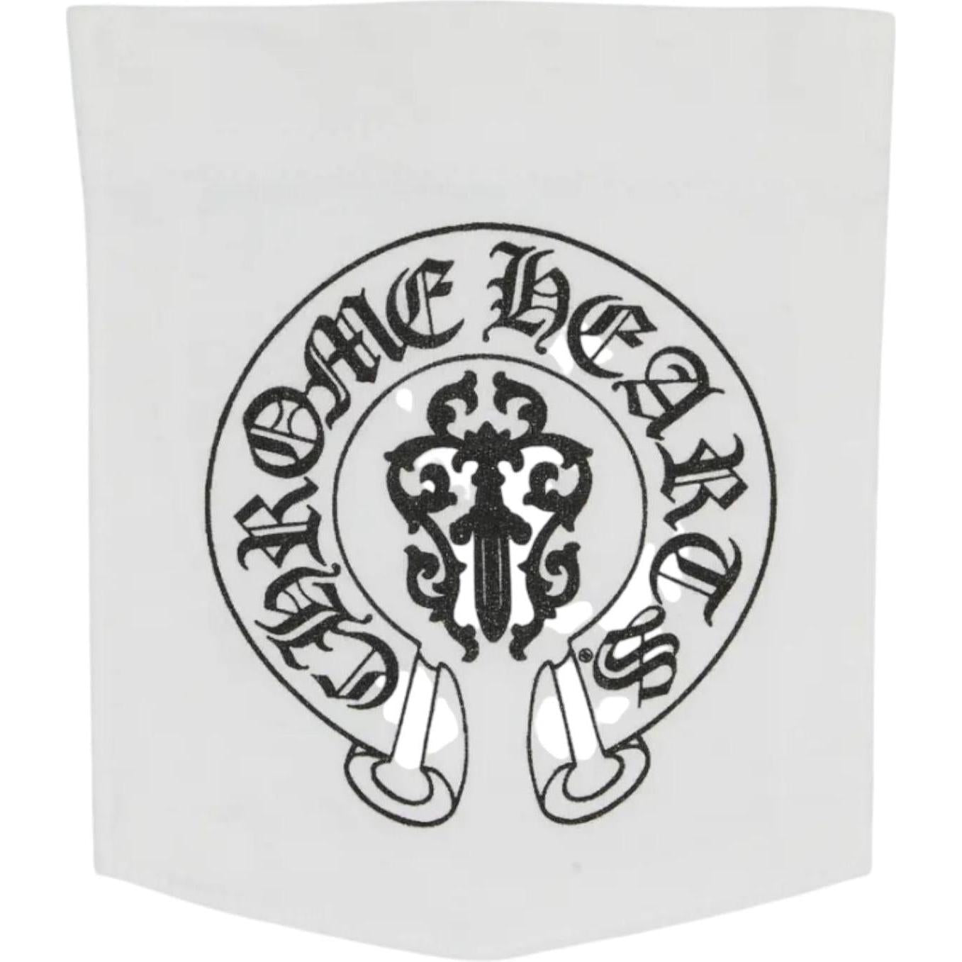 Chrome Hearts American Flag Dagger T-shirt White
