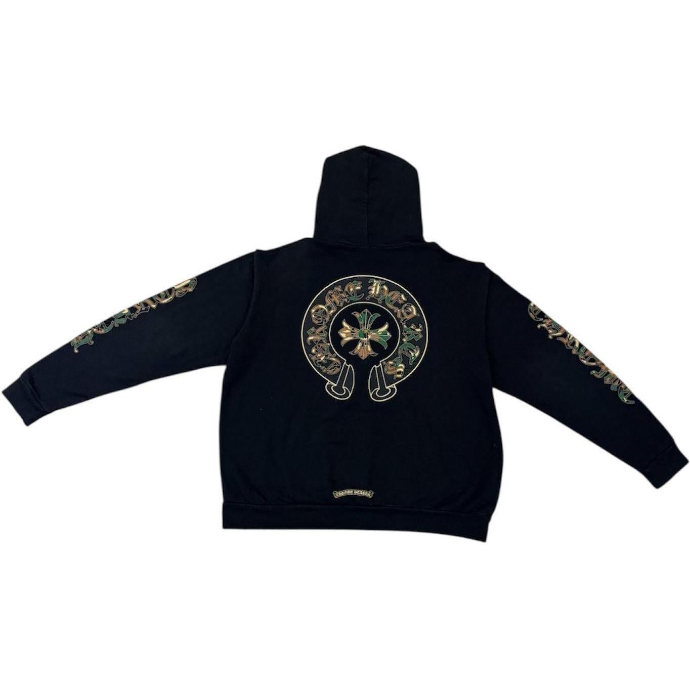 Chrome Hearts Black Camo Hoodie - Like New