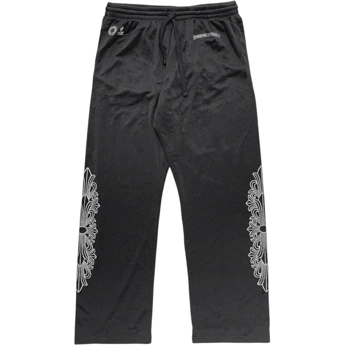 Chrome Hearts Black Mesh Warm Up Pants