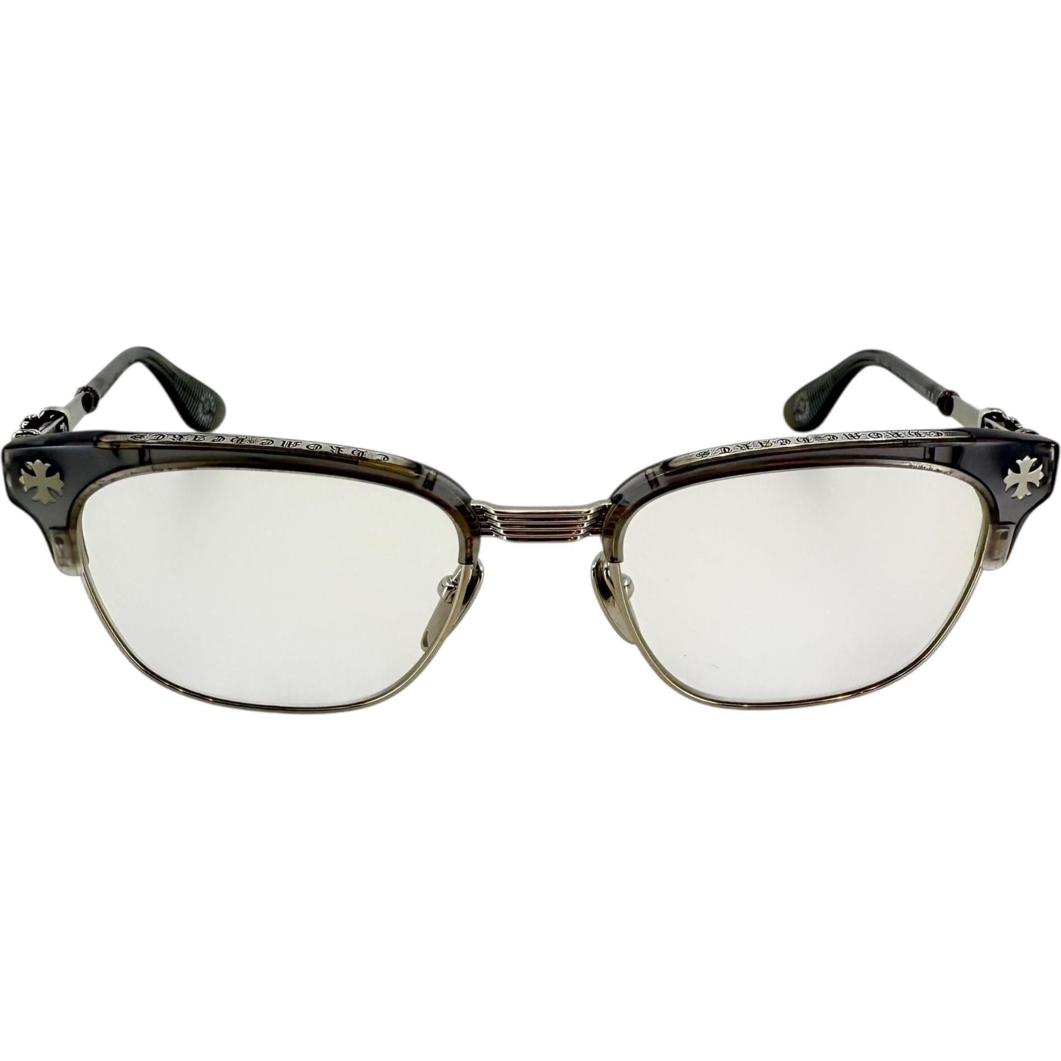 Chrome Hearts Bonennoisseur II Graphite/Silver Glasses