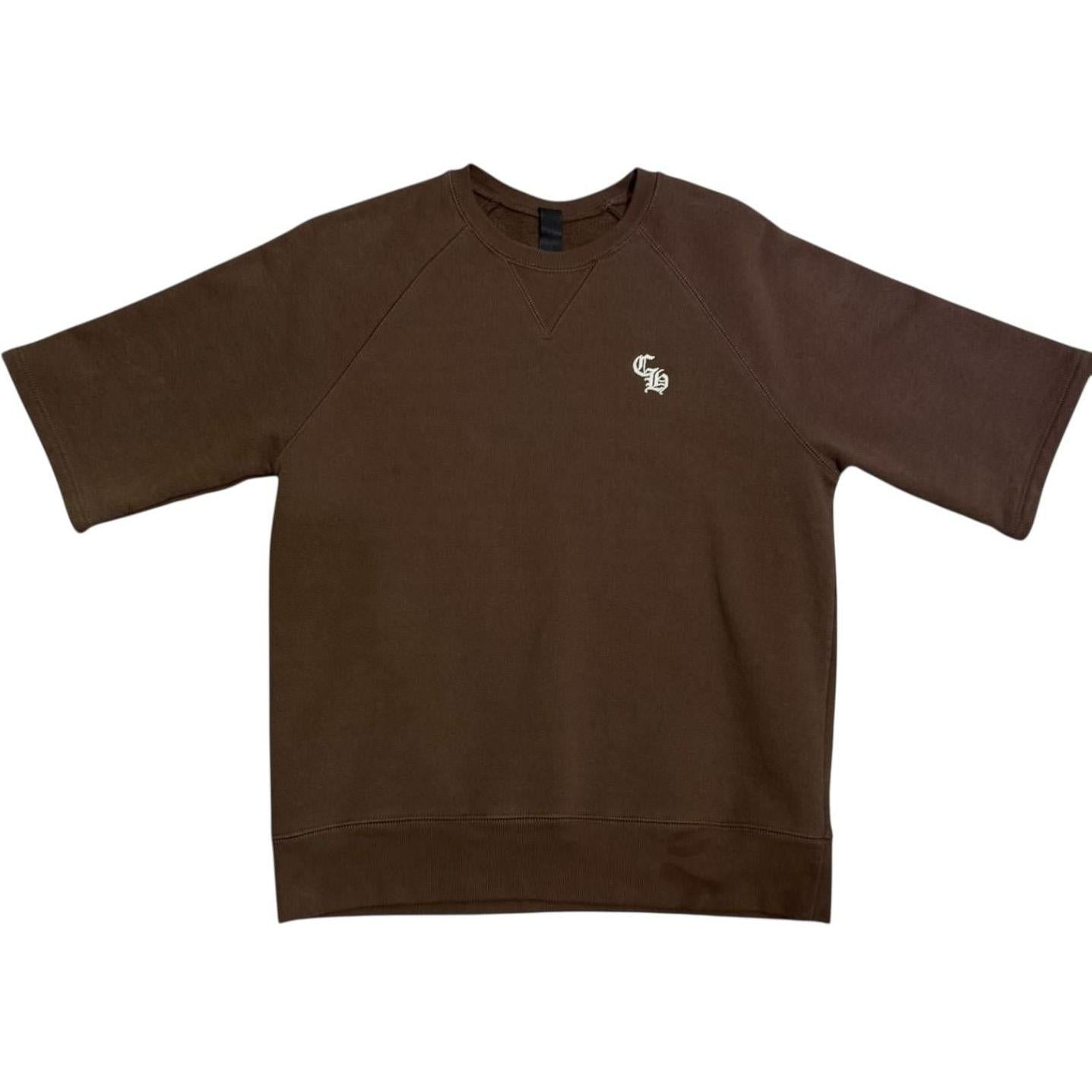 Chrome Hearts Brown Slo Ride Short Sleeve Crewneck - Gently Used