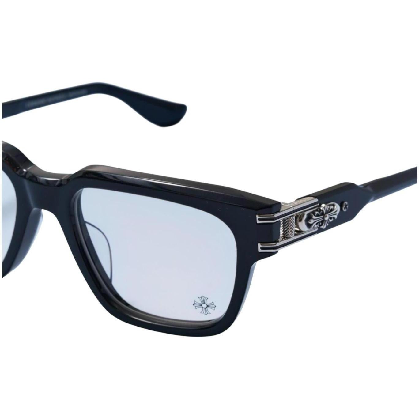 Chrome Hearts Bulge Black/Silver Glasses