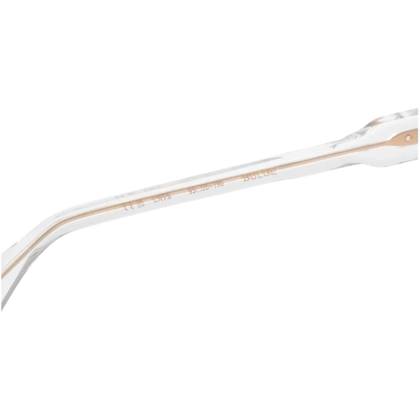 Chrome Hearts Bulge Crystal/18k Gold Plated Glasses