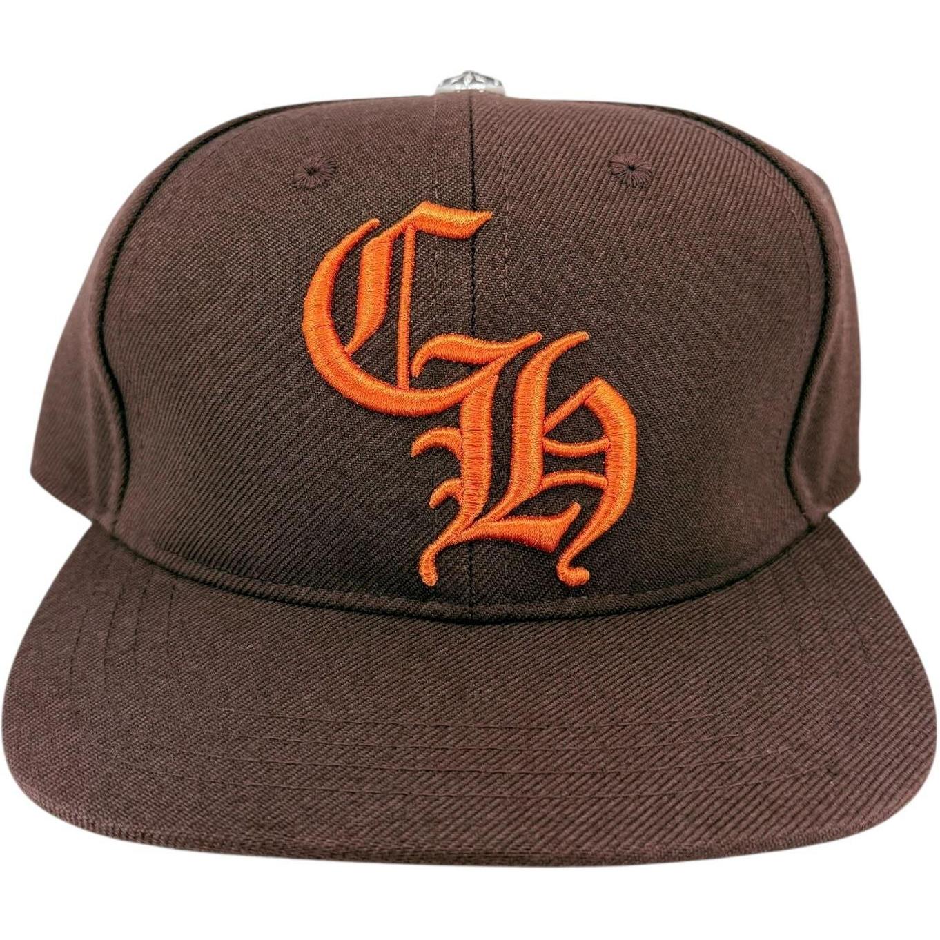 Chrome Hearts CH Baseball Cap Brown/Orange