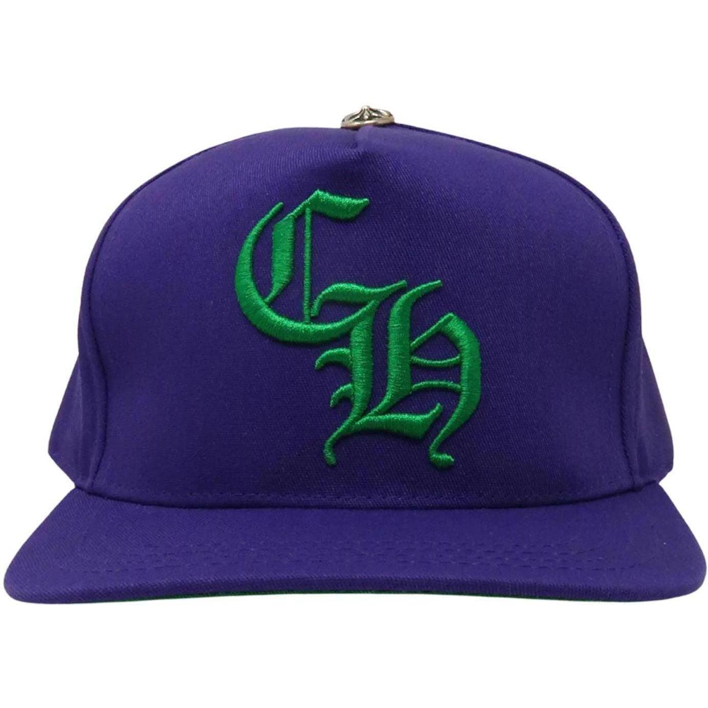 Chrome Hearts CH Baseball Cap Purple/Green