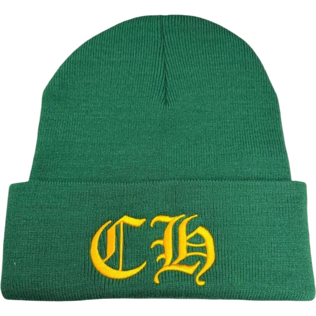 Chrome Hearts CH Beanie Green/Yellow