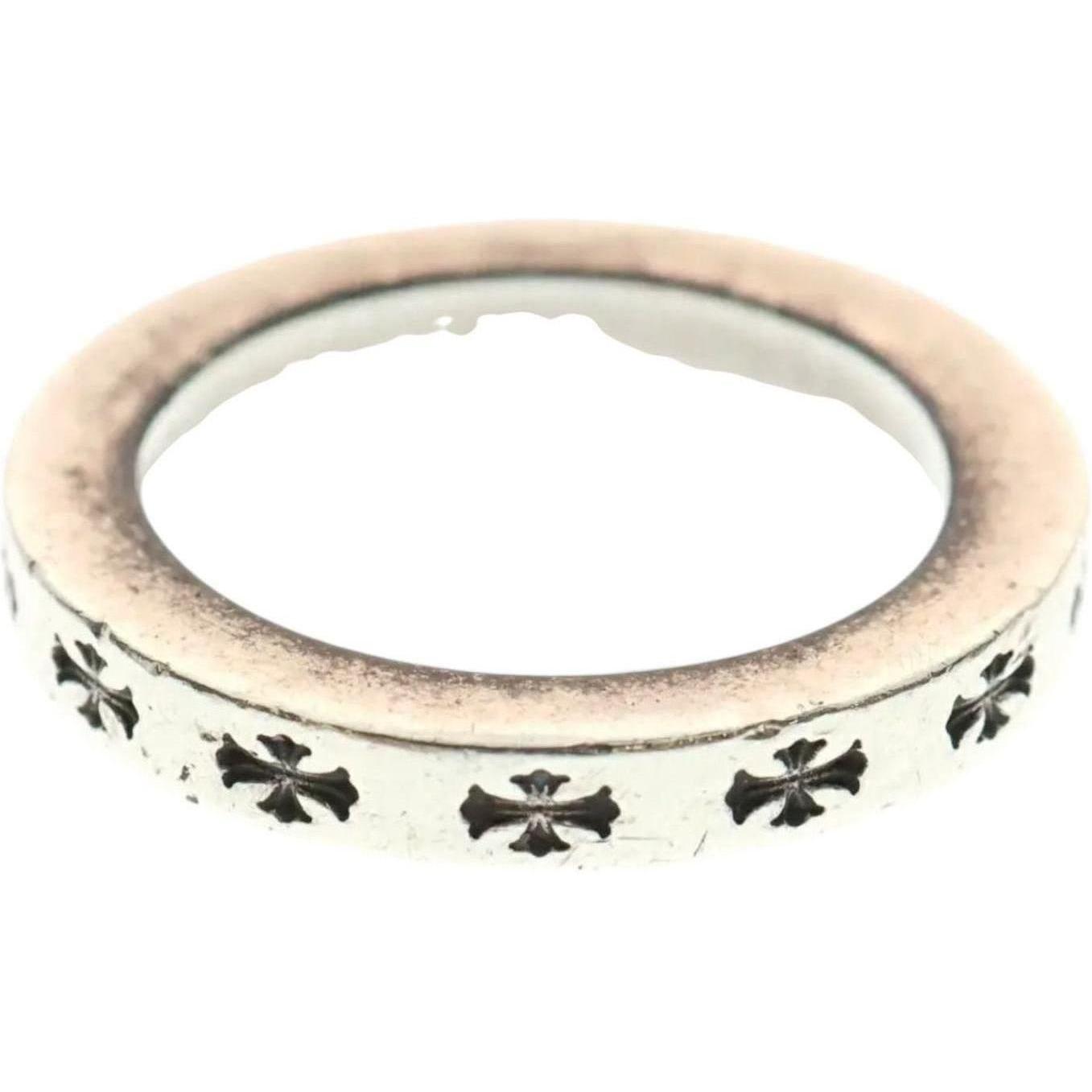 Chrome Hearts CH Paris Fuck You 3MM Ring - Size 12