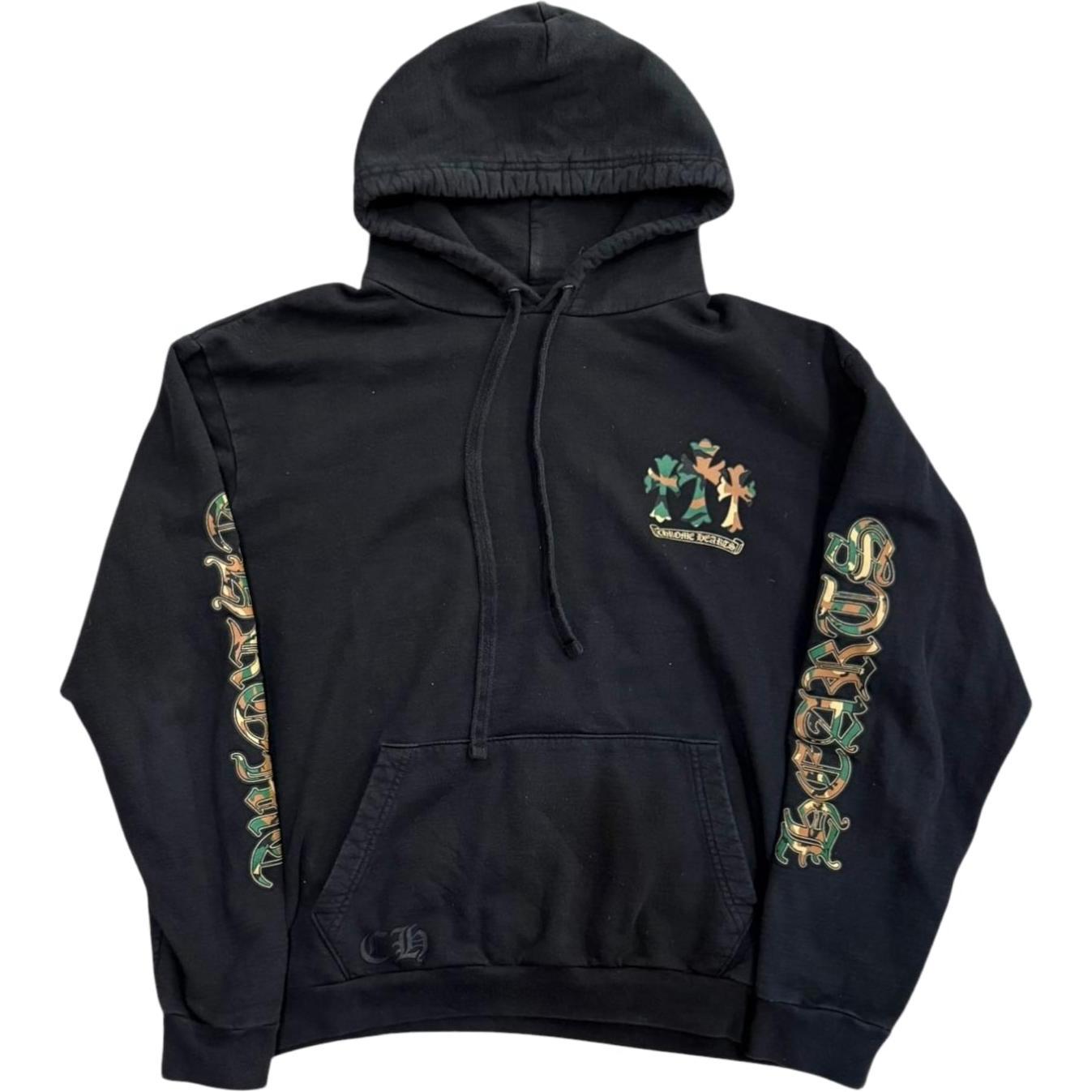 Chrome Hearts Camo Triple Cross Horseshoe Hoodie