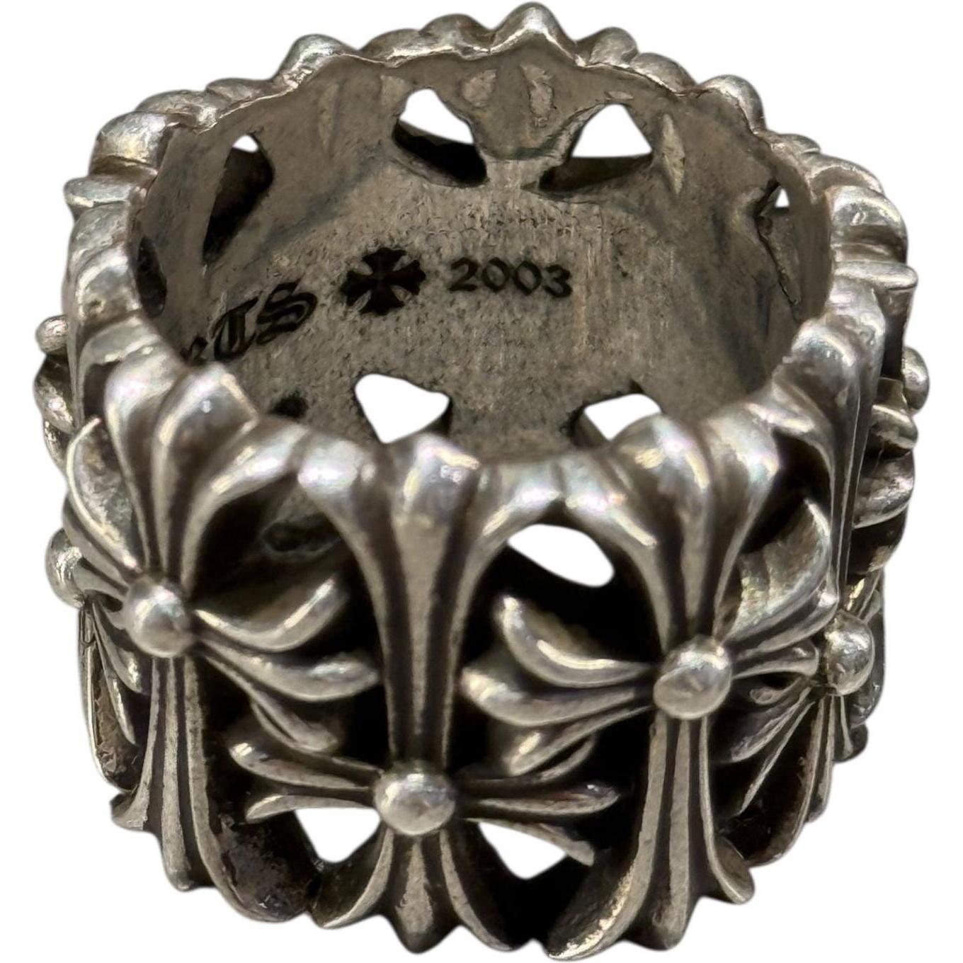 Chrome Hearts Cemetery Silver Ring