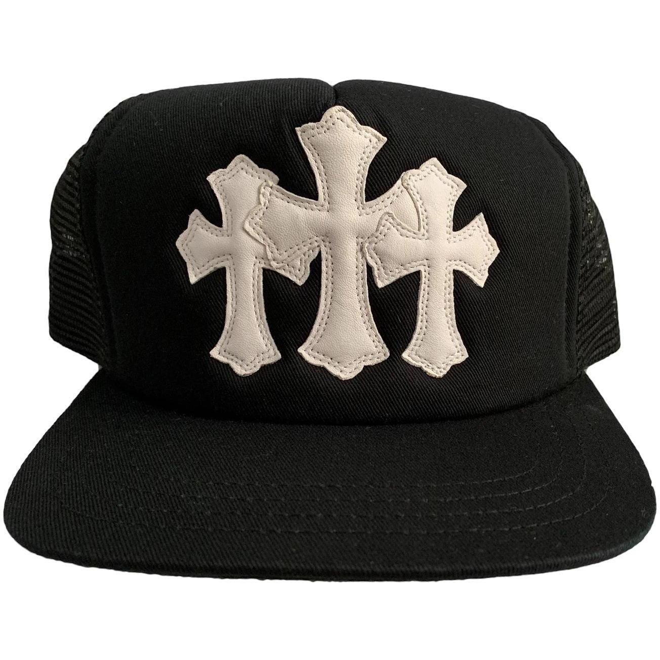 Chrome Hearts Cemetery Trucker Hat Black