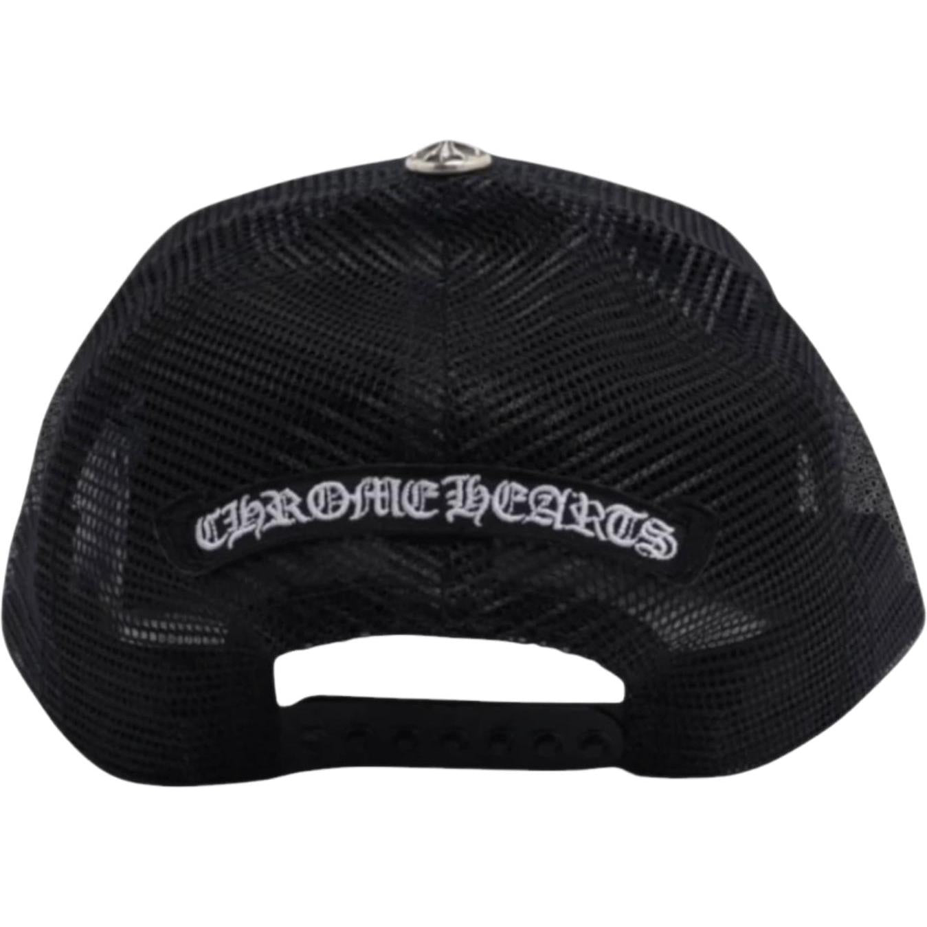 Chrome Hearts Cemetery Trucker Hat Black/Pink