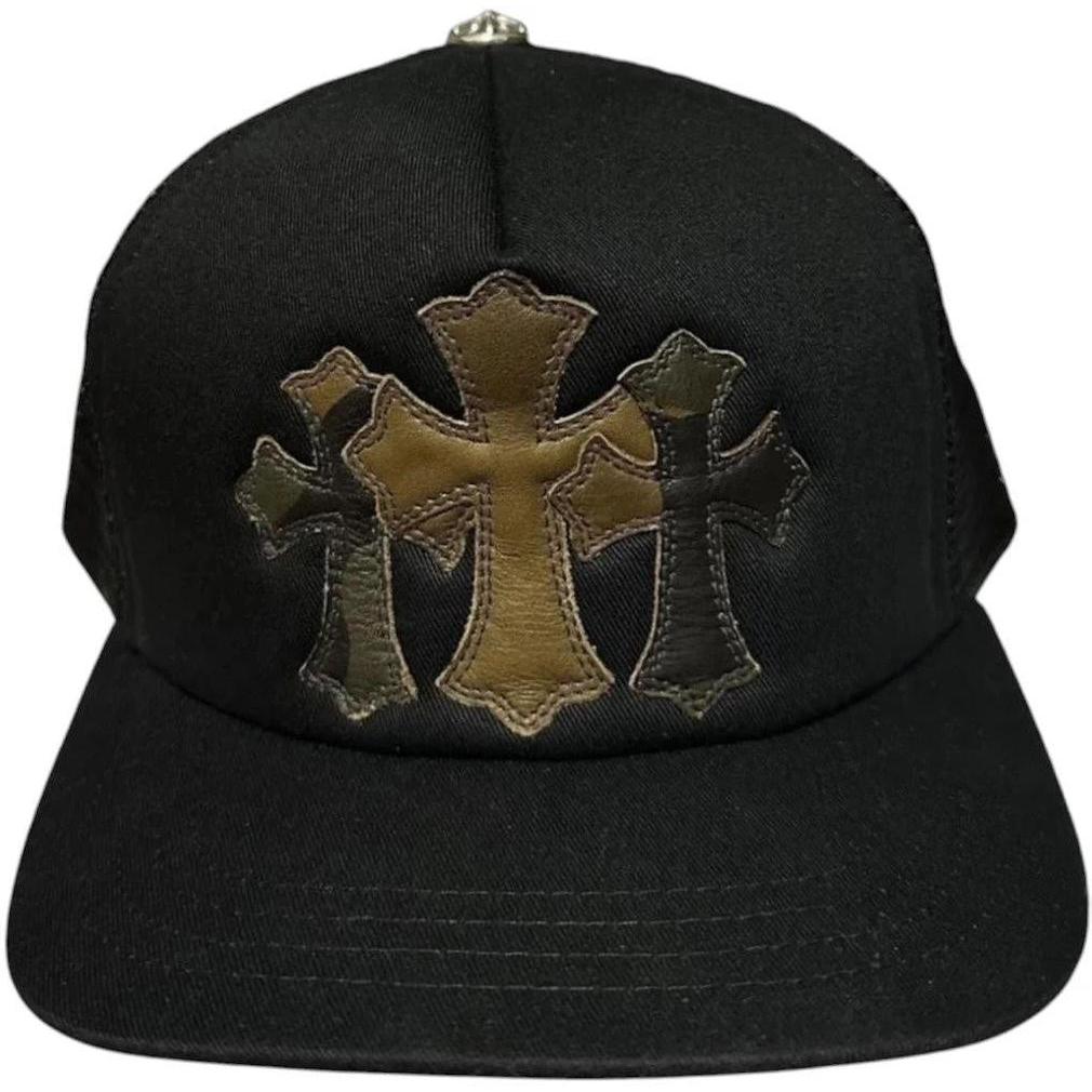 Chrome Hearts Cemetery Trucker Hat Camo/Black