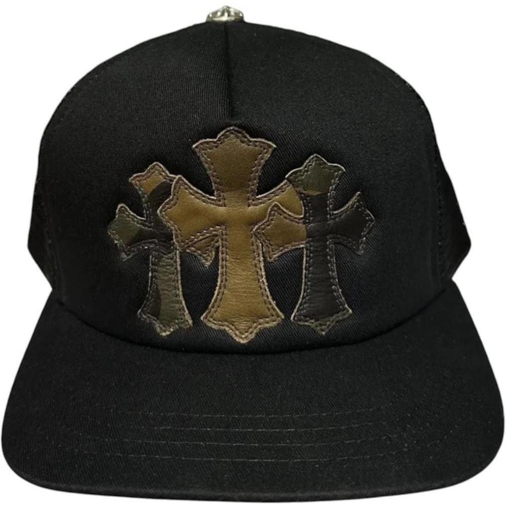 Chrome Hearts Cemetery Trucker Hat Camo/Black