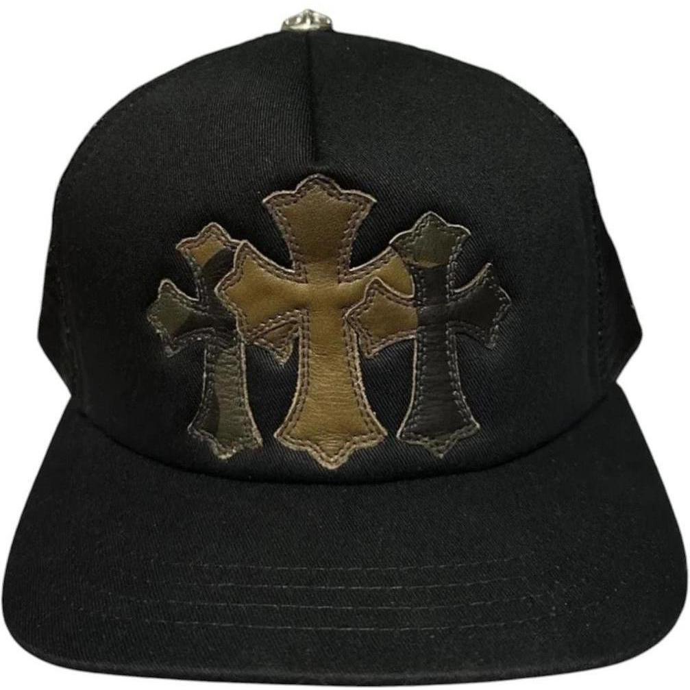 Chrome Hearts Cemetery Trucker Hat Camo/Black