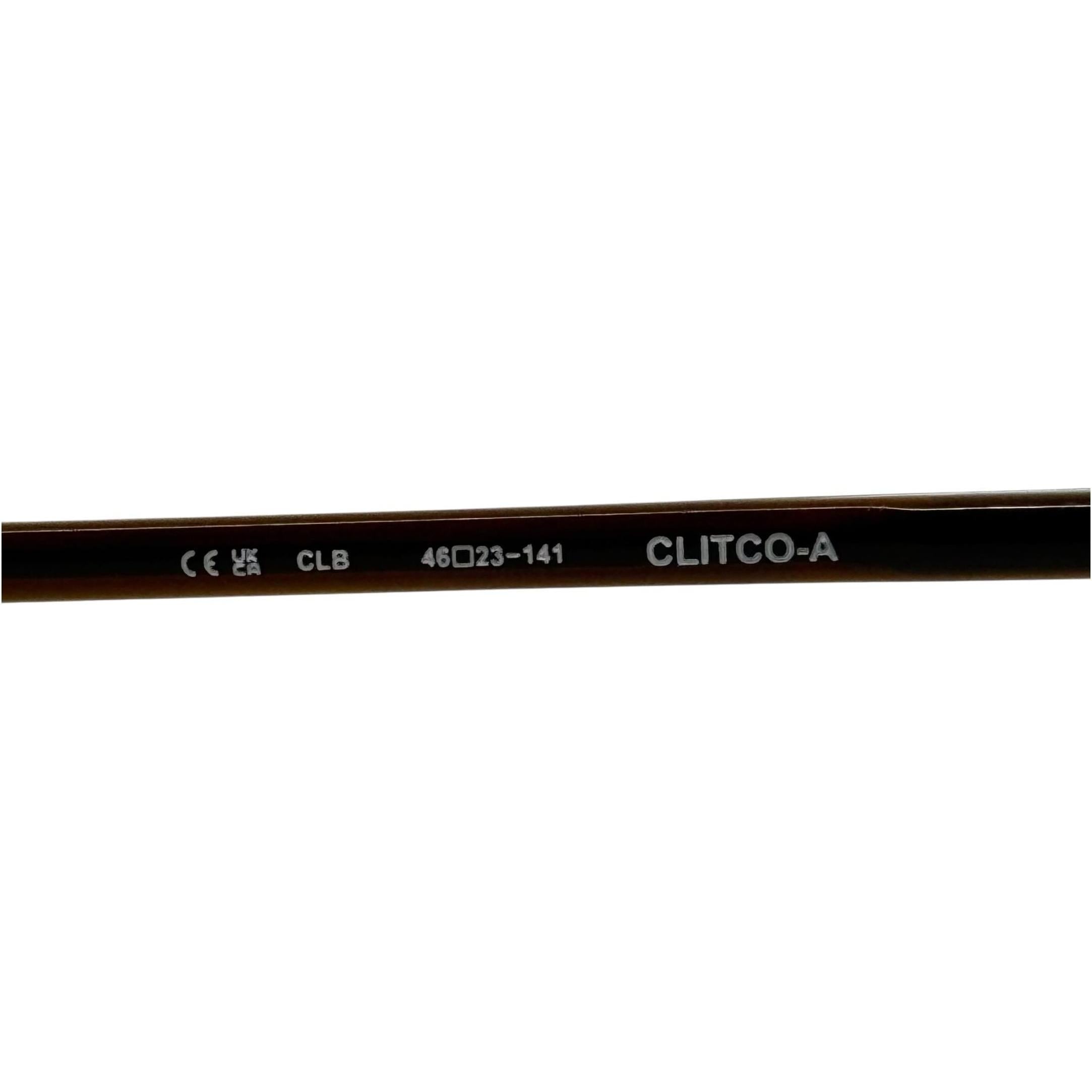 Chrome Hearts Clitco-A Brown/Silver Sunglasses