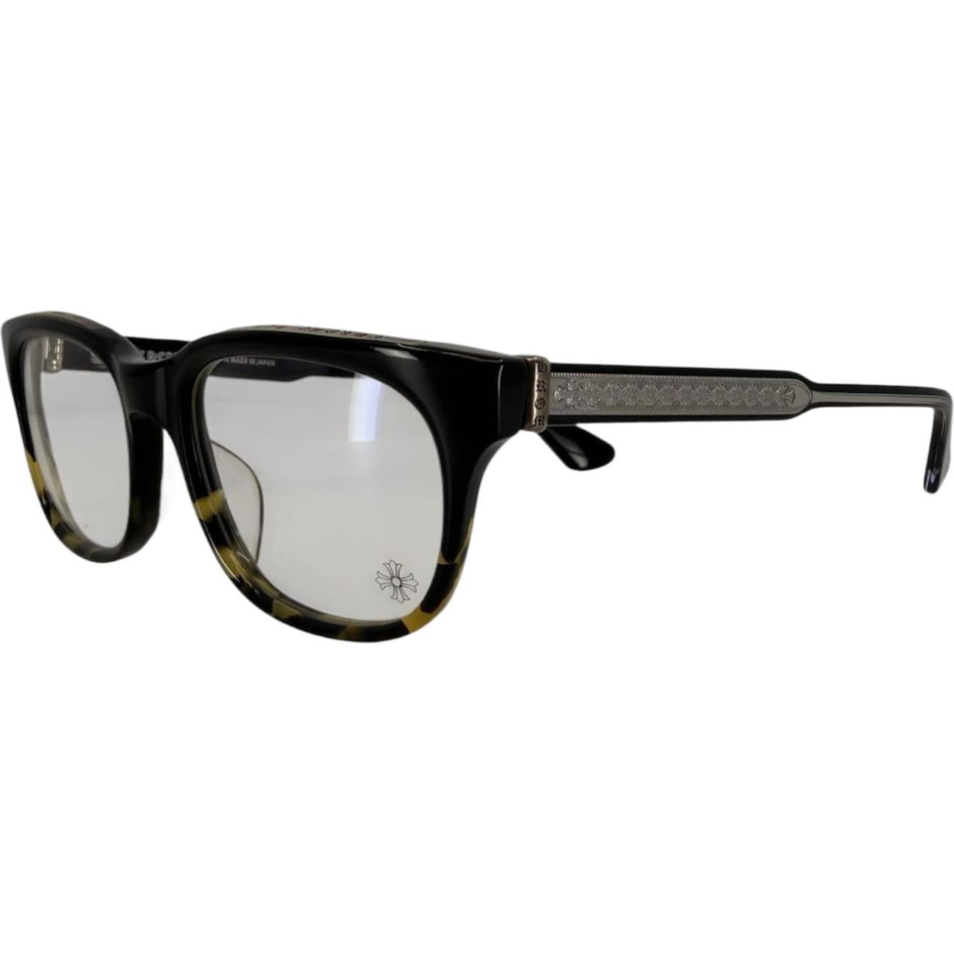 Chrome Hearts Cranker Glasses Black/Silver