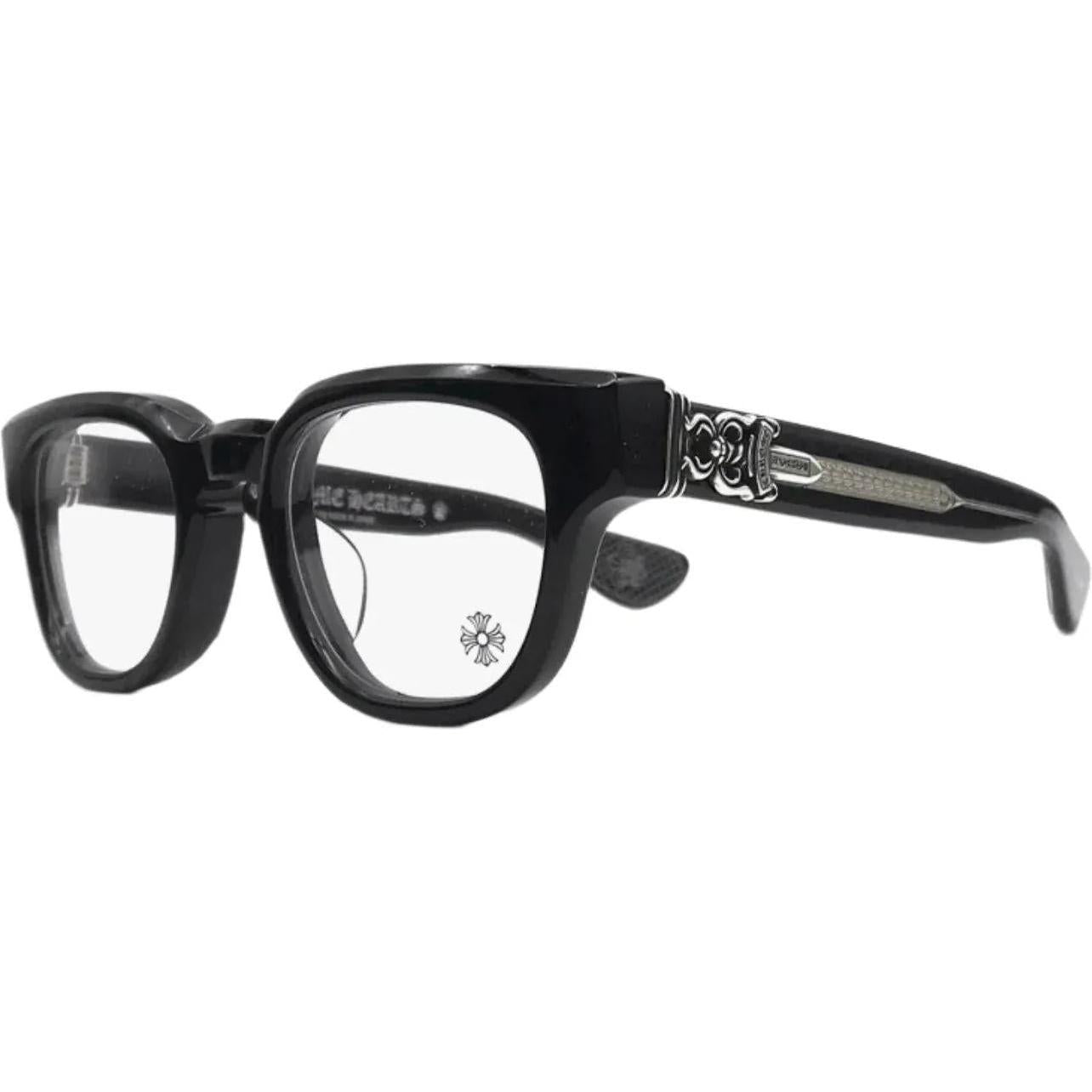 Chrome Hearts Cuntvoluted Glasses Black Silver