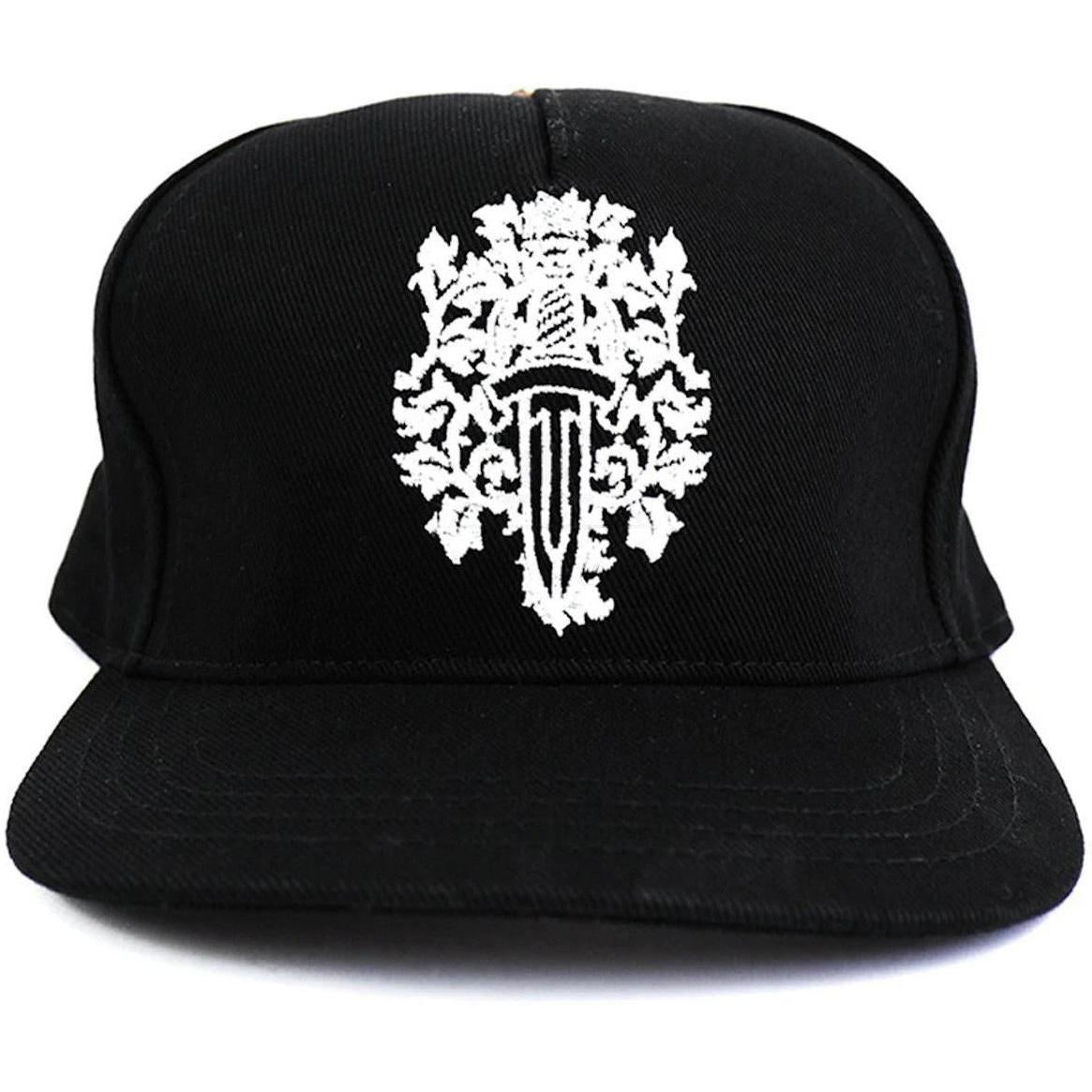 Chrome Hearts Dagger Denim Baseball Hat Black/White