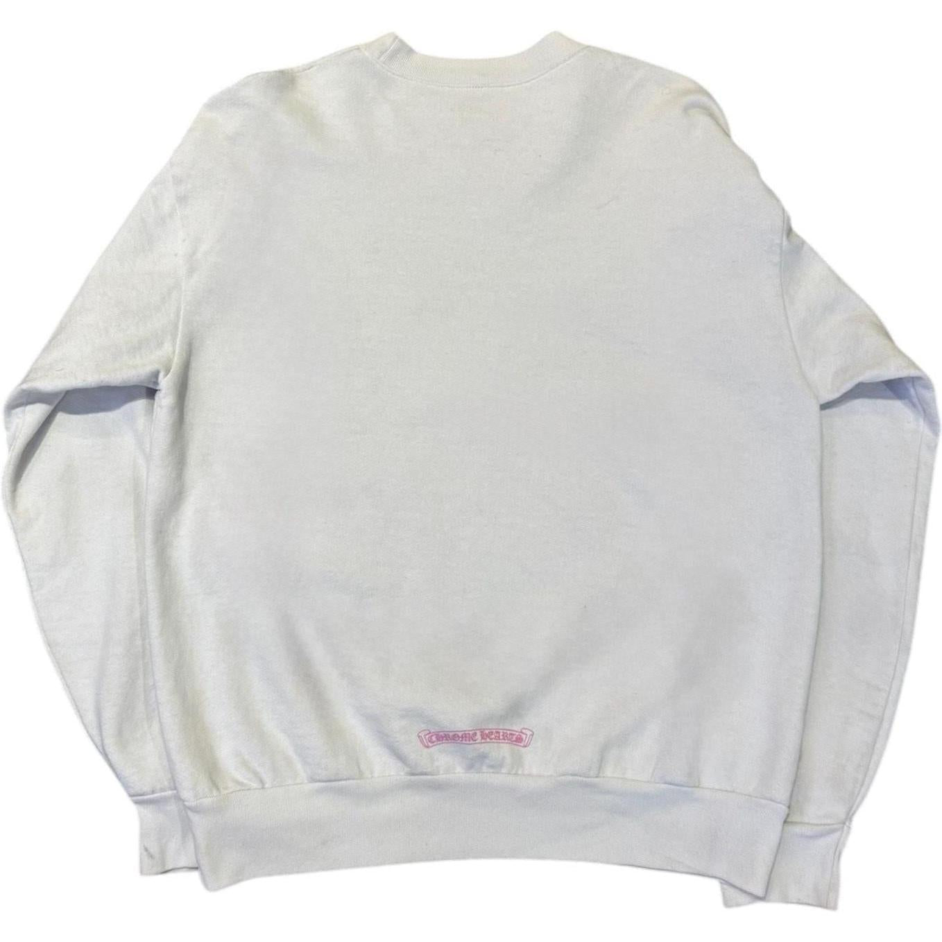 Chrome Hearts Deadly Doll Crewneck White - Gently Used