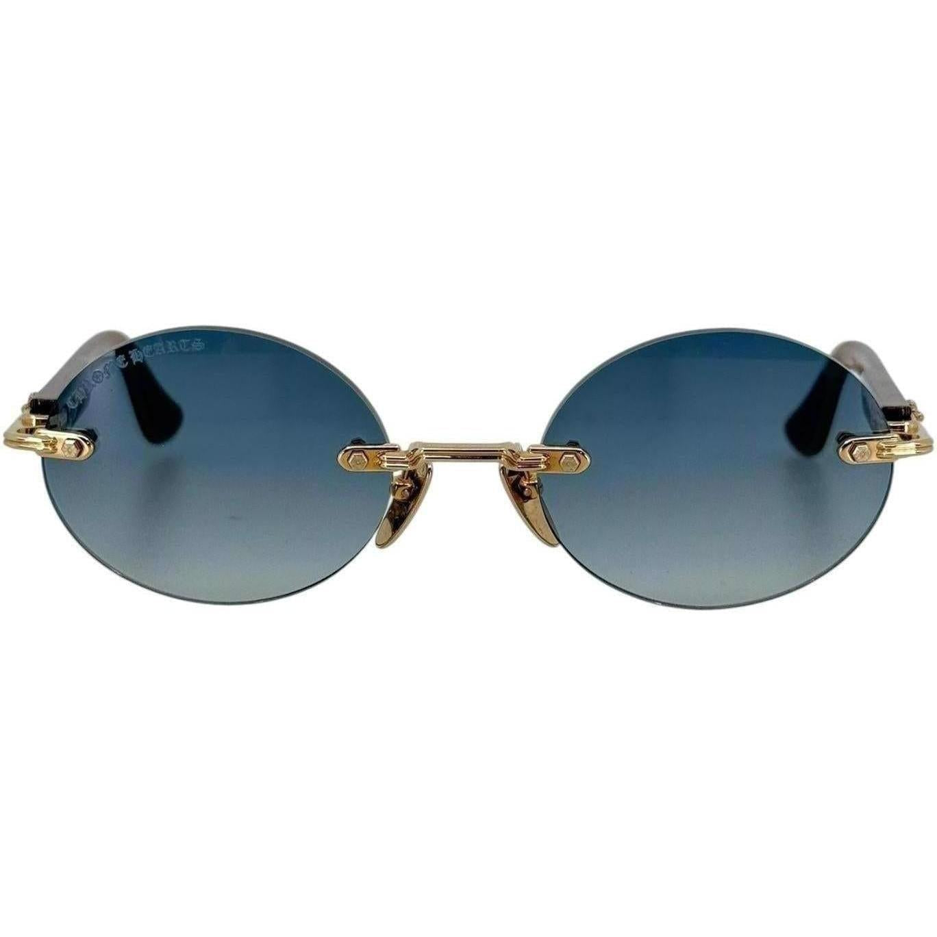 Chrome Hearts Deep III Wood Sunglasses