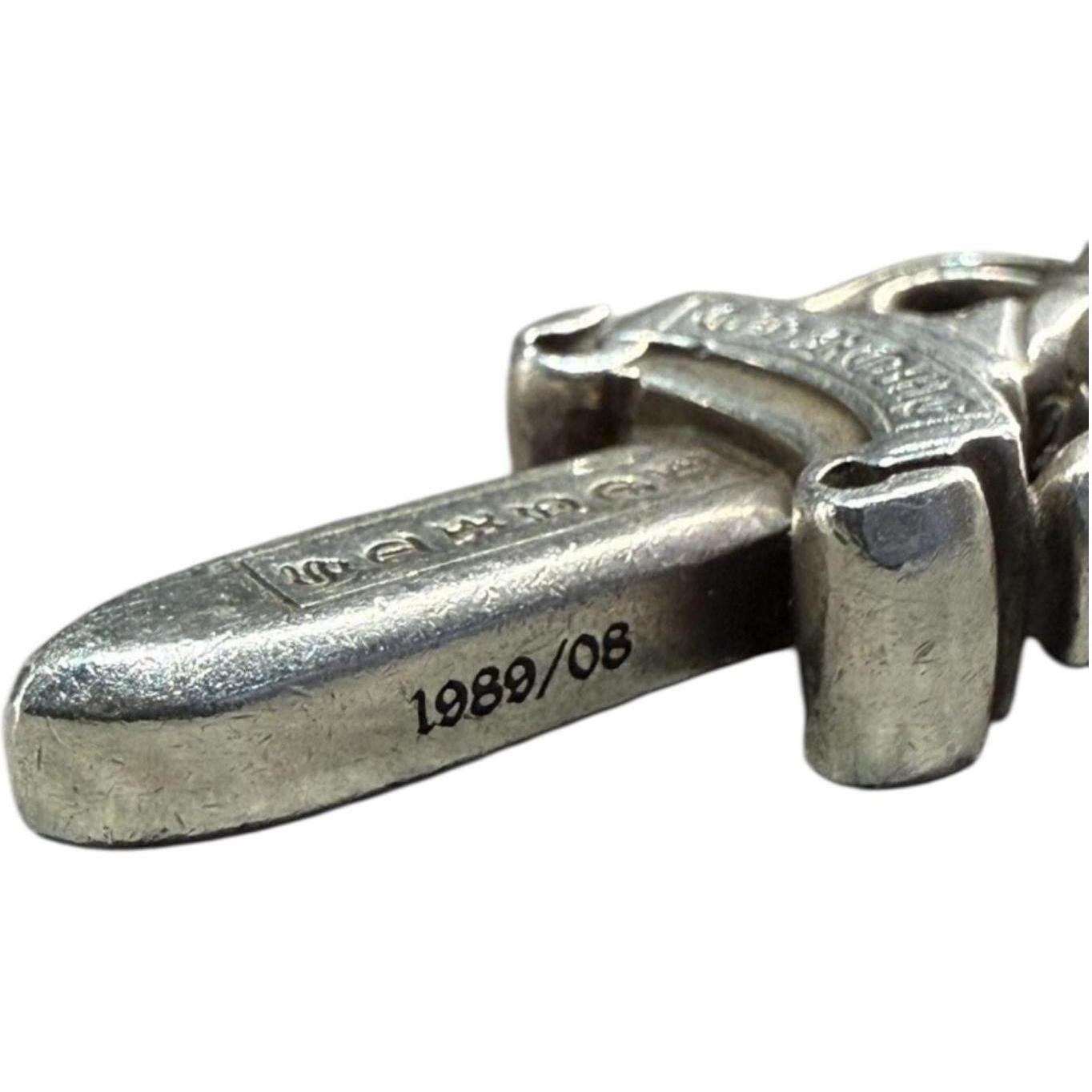 Chrome Hearts Double Dagger Silver Pendant - Lightly Used