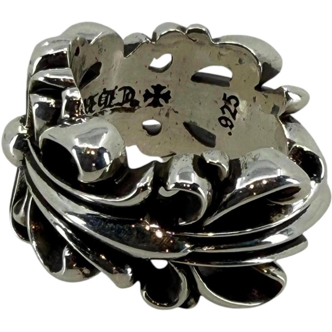 Chrome Hearts Double Floral Ring