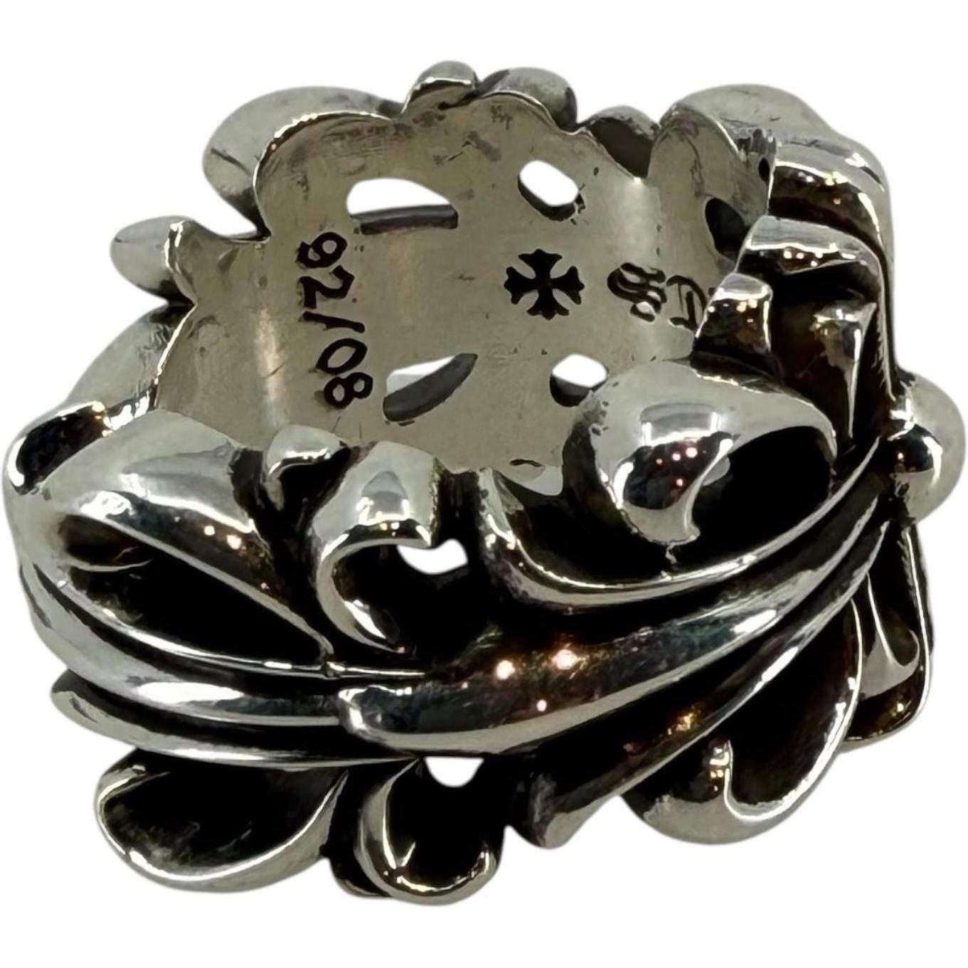 Chrome Hearts Double Floral Ring
