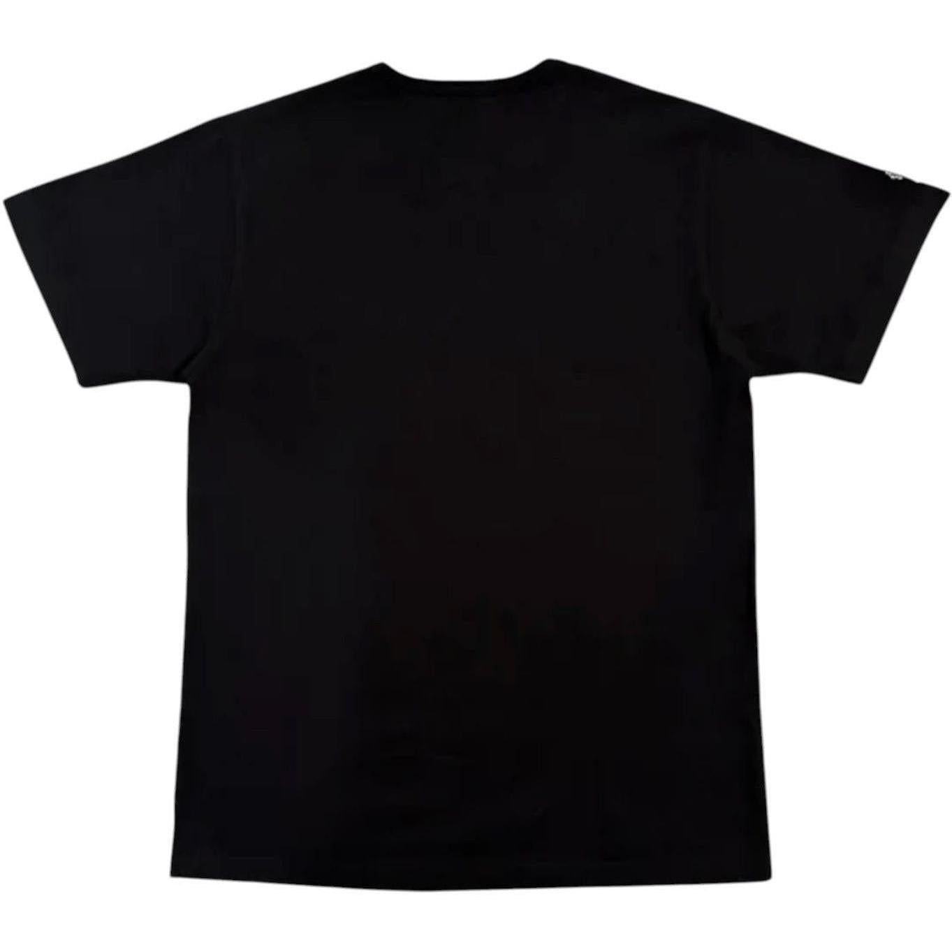 Chrome Hearts Embroidered Chart Logo Pocket Short T-Shirt Black