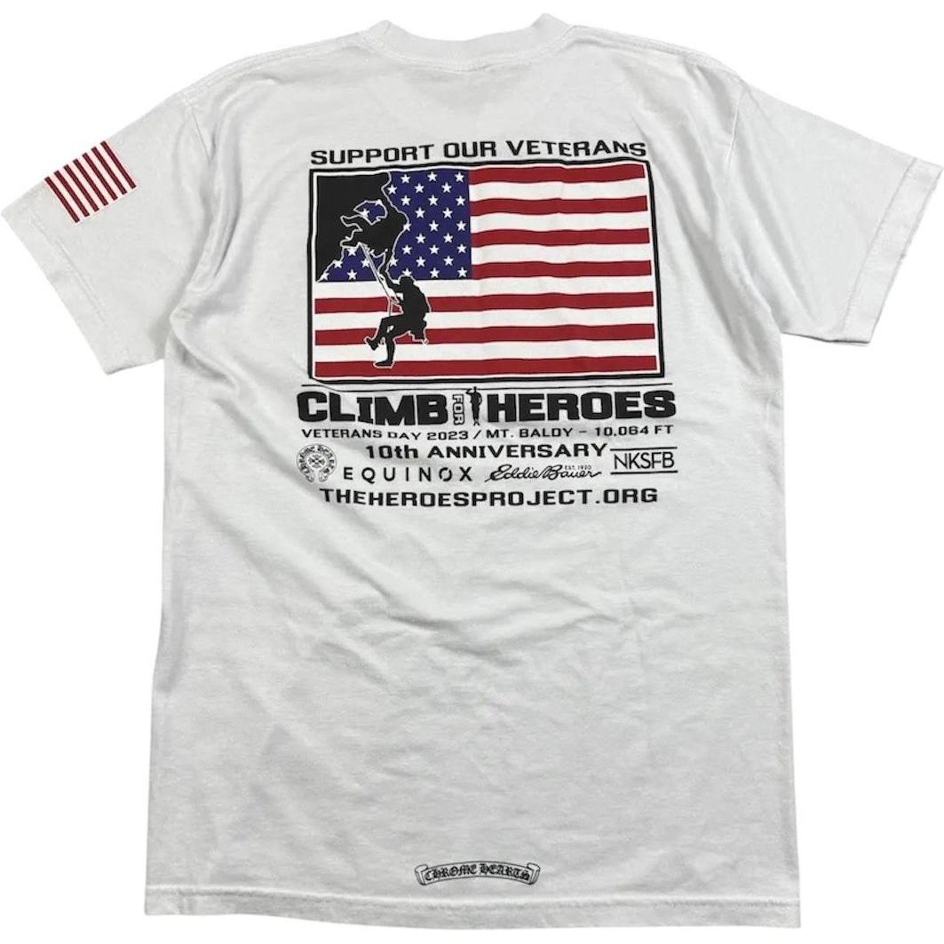 Chrome Hearts Equinox Climb For Heroes T-Shirt