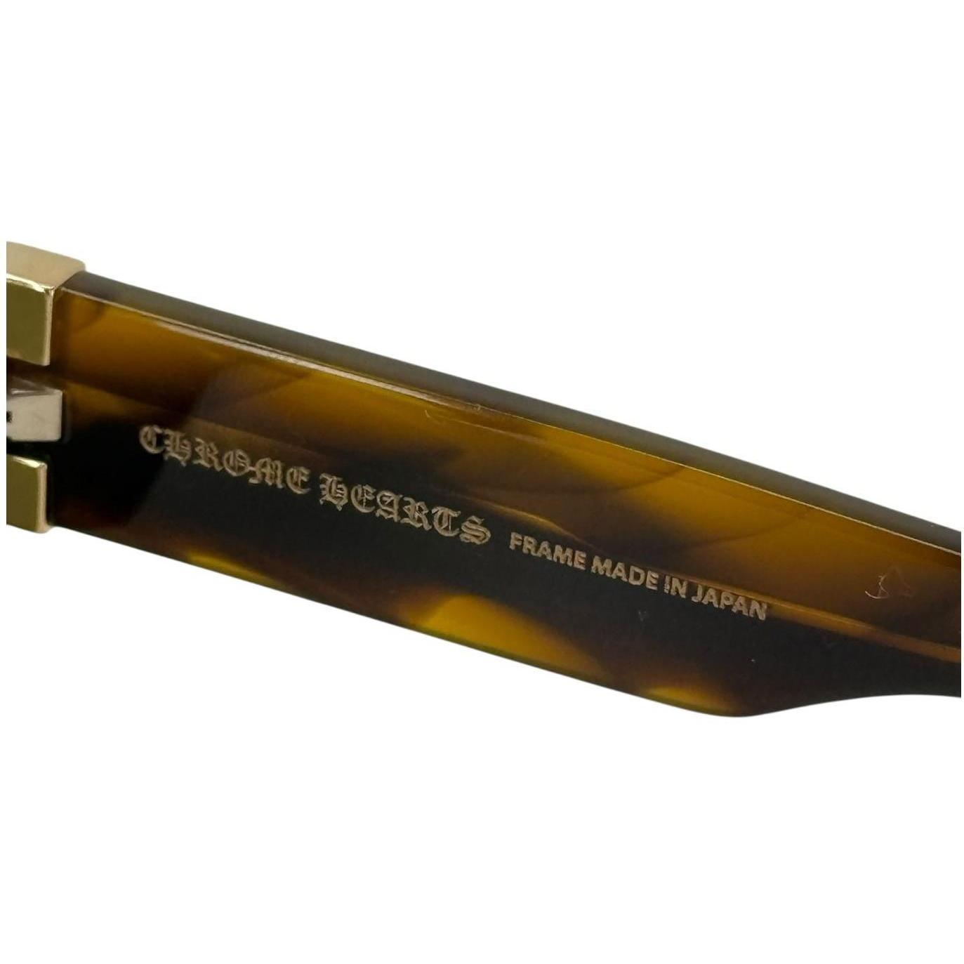 Chrome Hearts Estrel La Sunglasses Brown