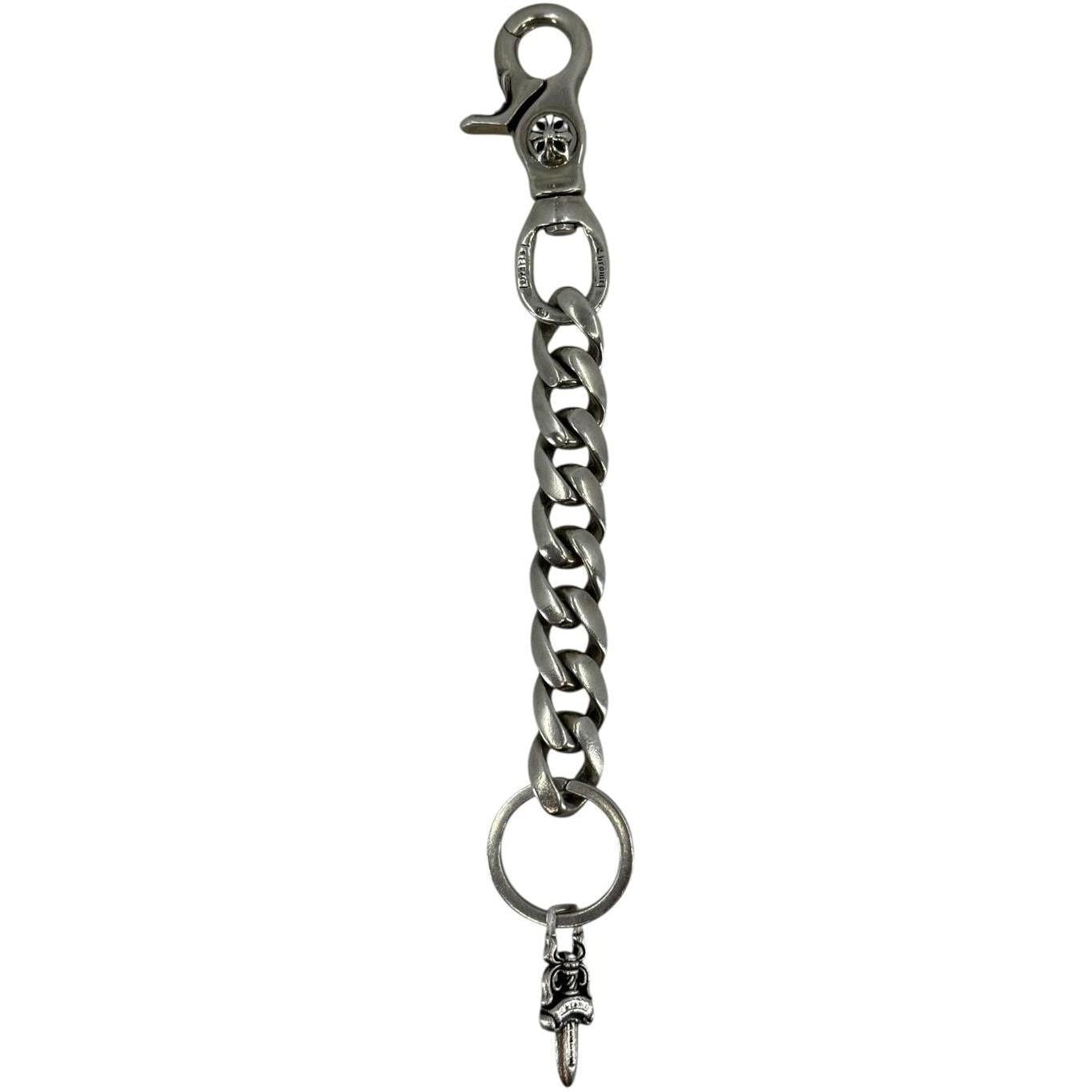 Chrome Hearts Extra Long Silver Dagger Keychain
