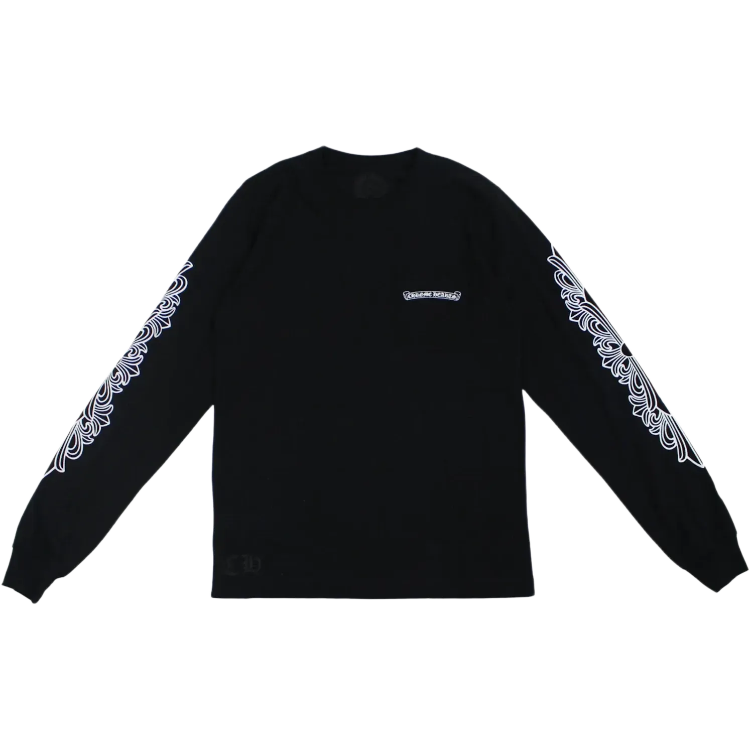 Chrome Hearts Eye Chart Dagger Longsleeve T-shirt Black
