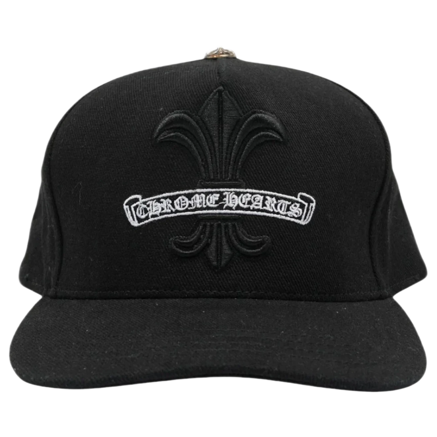 Chrome Hearts Fleur Snapback Trucket Hat Black