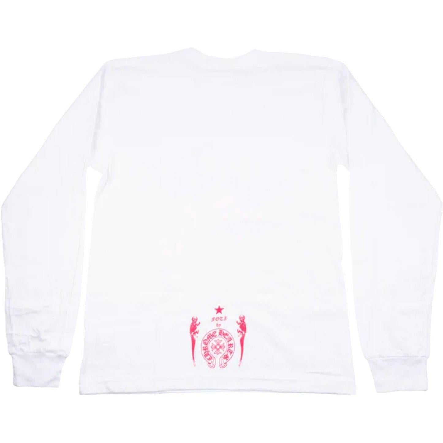 Chrome Hearts Foti Harris L/S T-Shirt Pink White