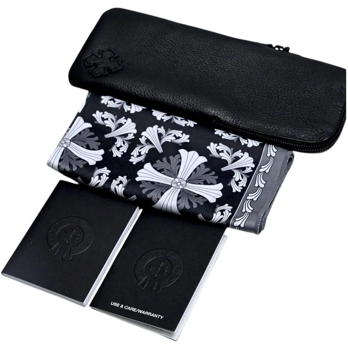 Chrome Hearts Gittin Any? Black/18k Gold Plated Glasses