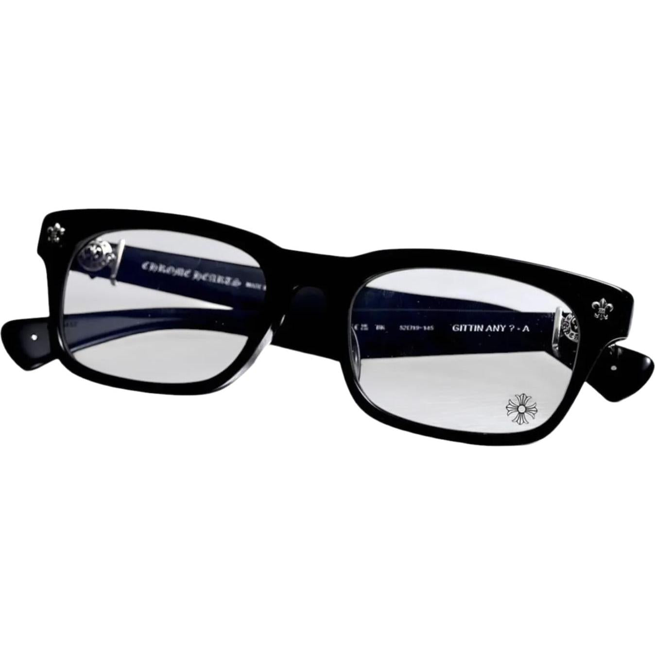 Chrome Hearts Gittin Any ? Black/Silver Glasses