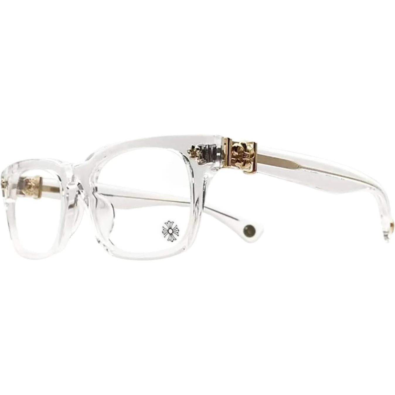 Chrome Hearts Gittin Any ? Crystal/18k Gold Plated Glasses