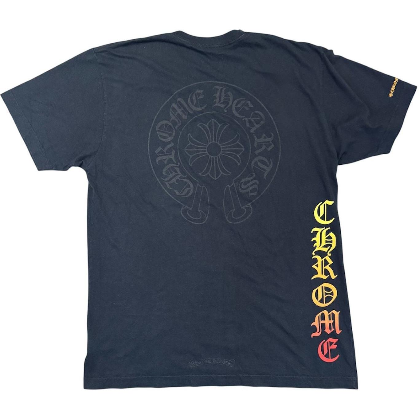 Chrome Hearts Gradient Side Logo Tee - Used
