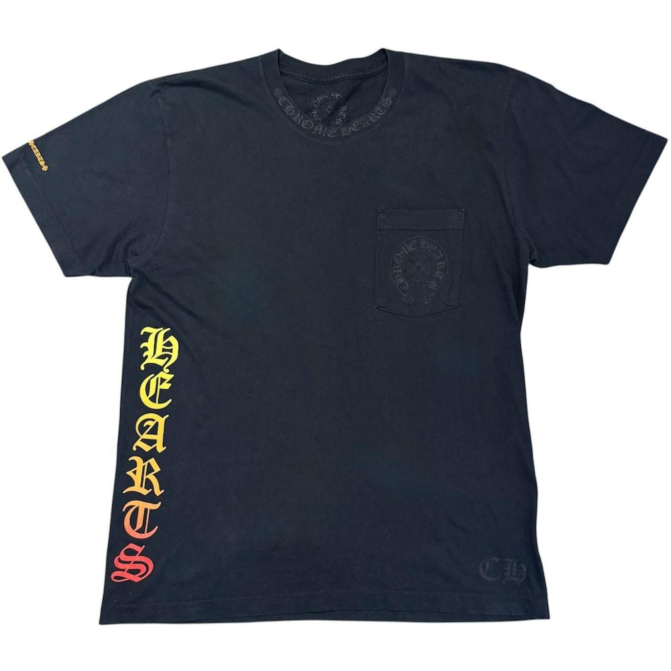 Chrome Hearts Gradient Side Logo Tee - Used
