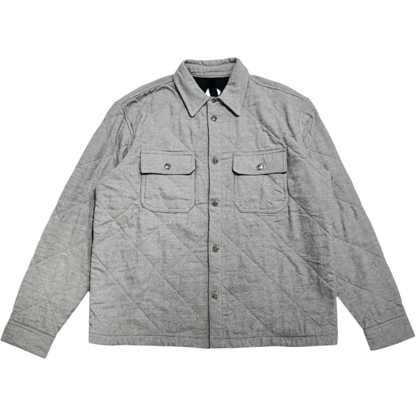 Chrome Hearts Gray Work Dog Quilted Jacket