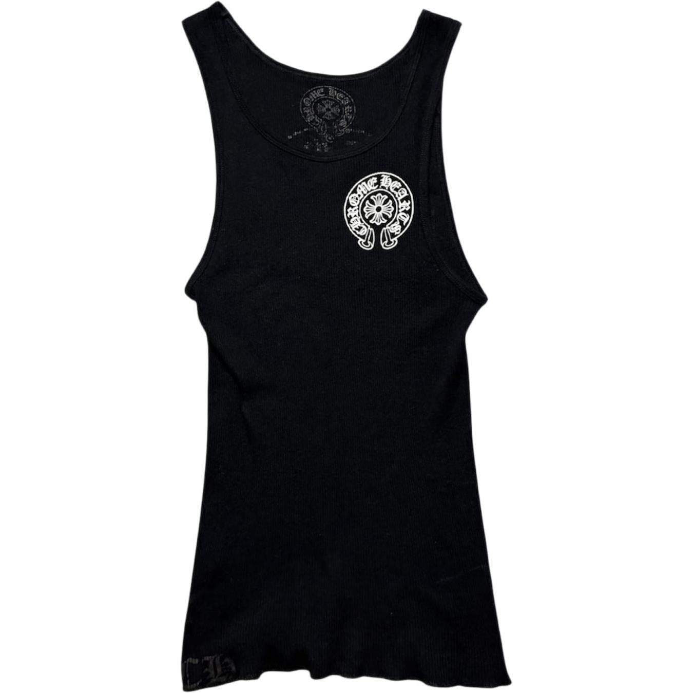 Chrome Hearts Horseshoe Tank Top Black