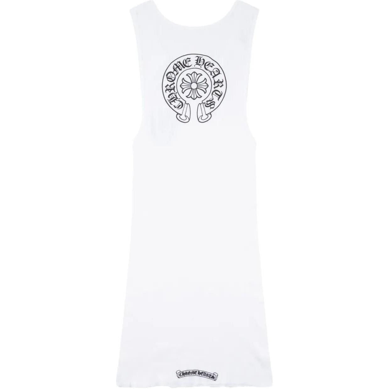Chrome Hearts Horseshoe Tank Top White