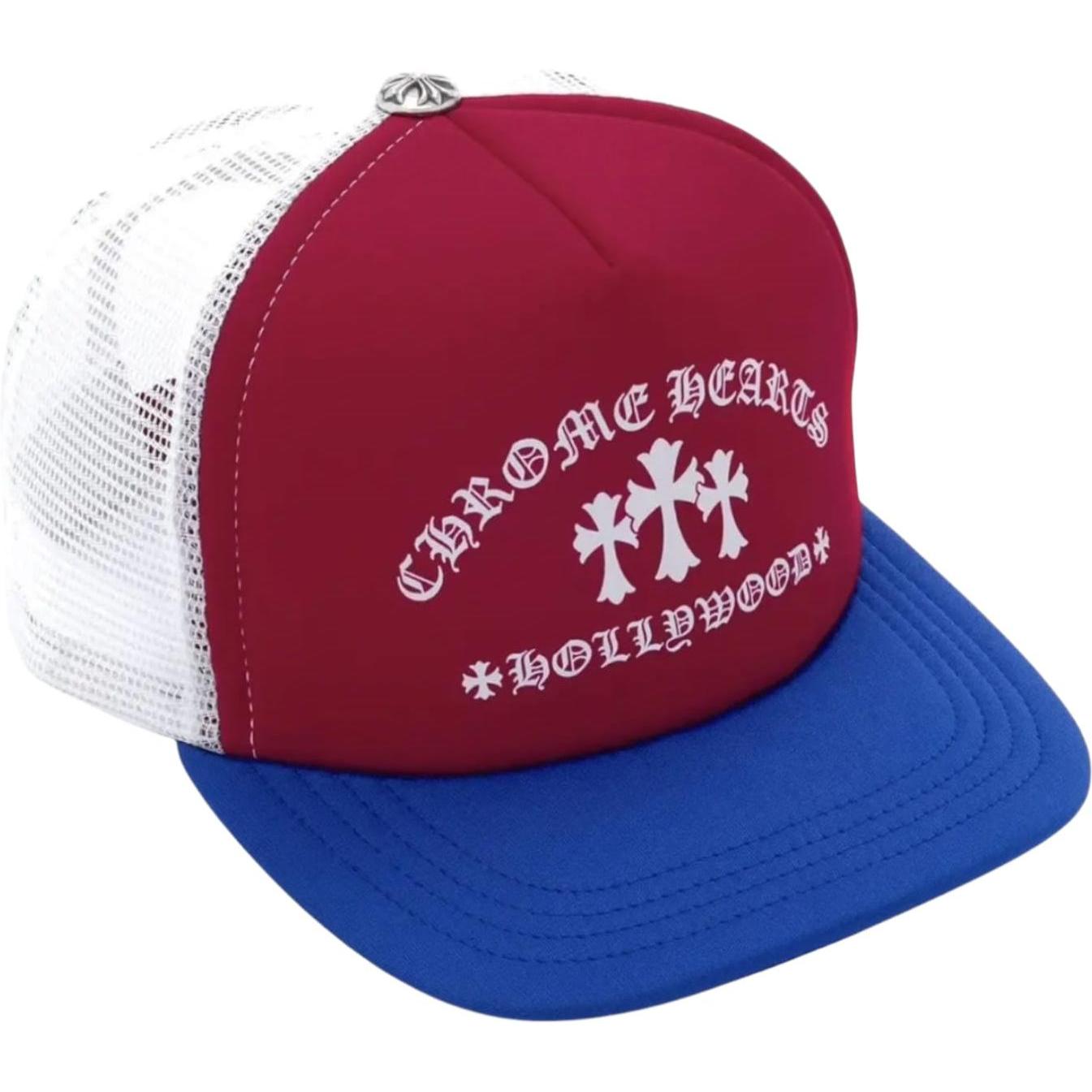 Chrome Hearts July 4th Trucker Hat Red/Blue/White