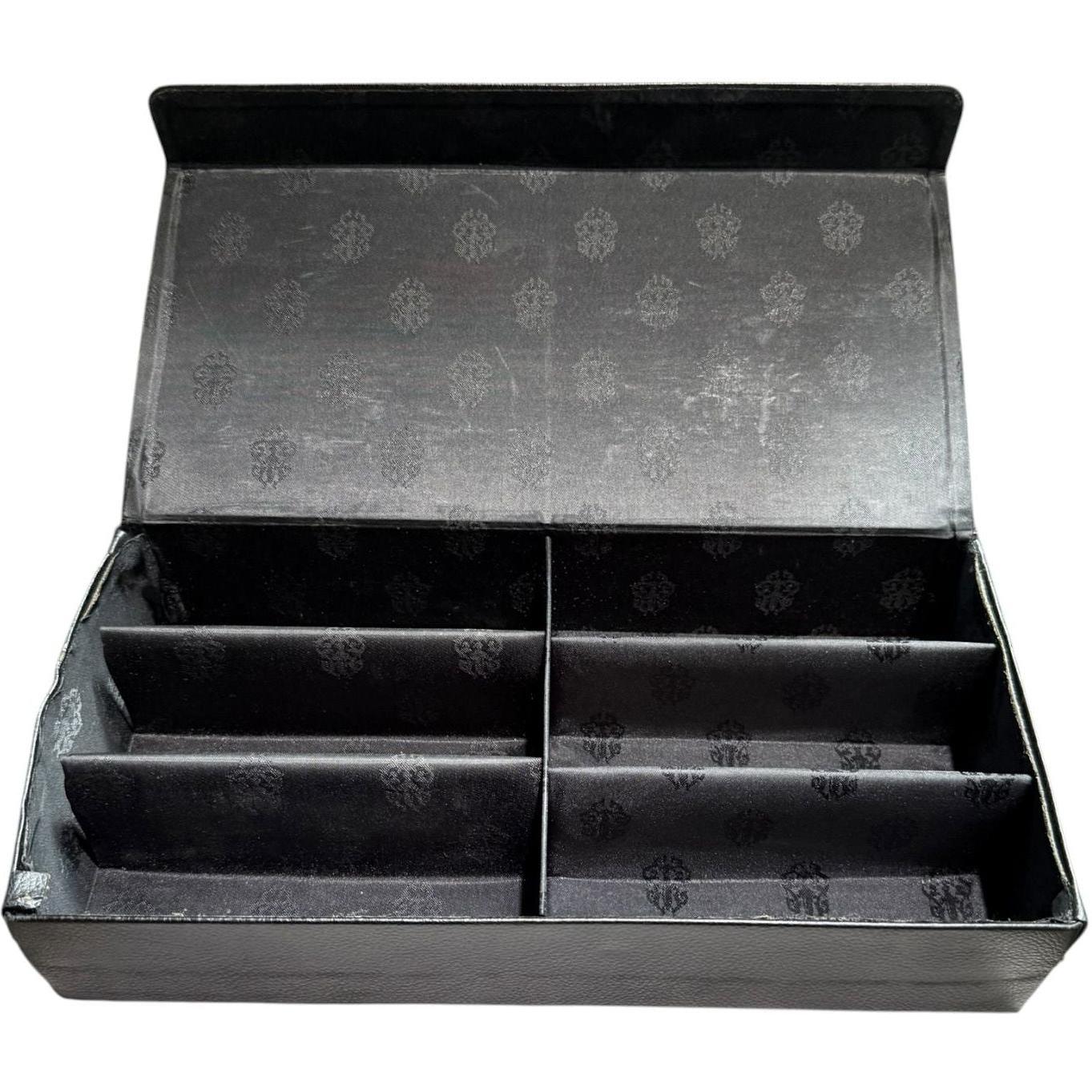 Chrome Hearts Leather Fleur Patch Sunglasses Case