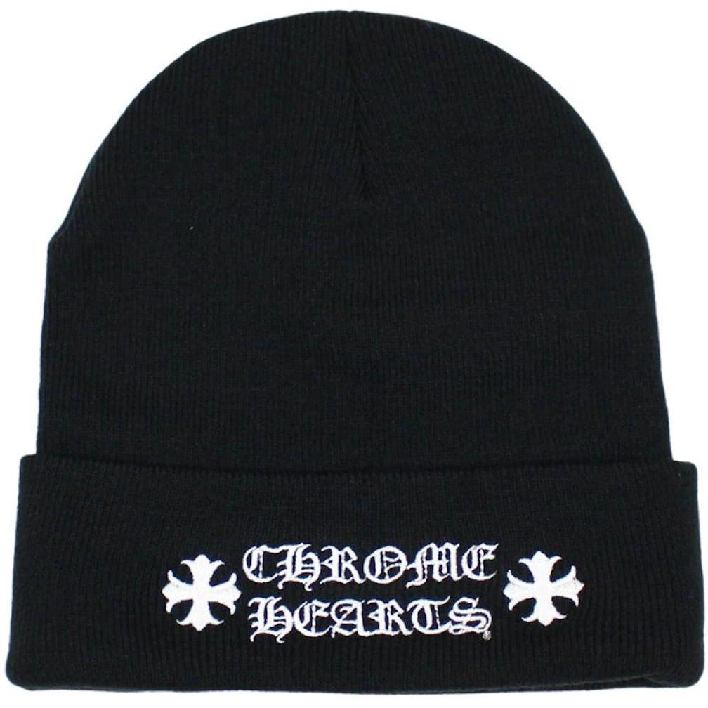 Chrome Hearts Logo Beanie Black