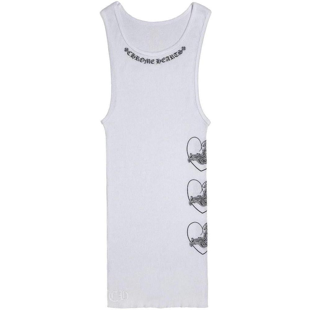 Chrome Hearts Love You Rib Tank White/Black