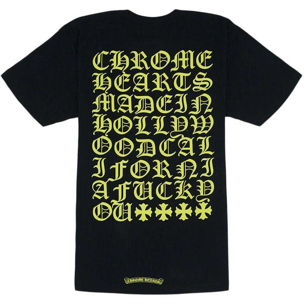 Chrome Hearts Made In Hollywood T-Shirt Black