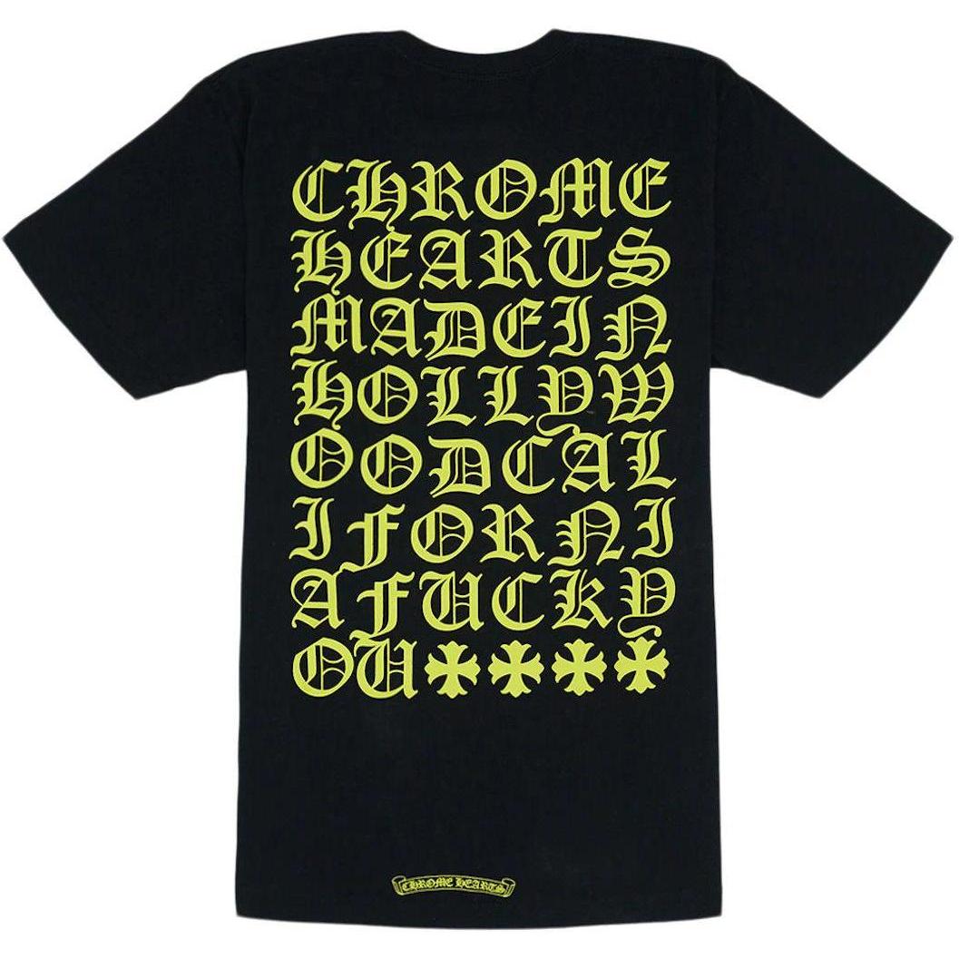 Chrome Hearts Made In Hollywood T-Shirt Black