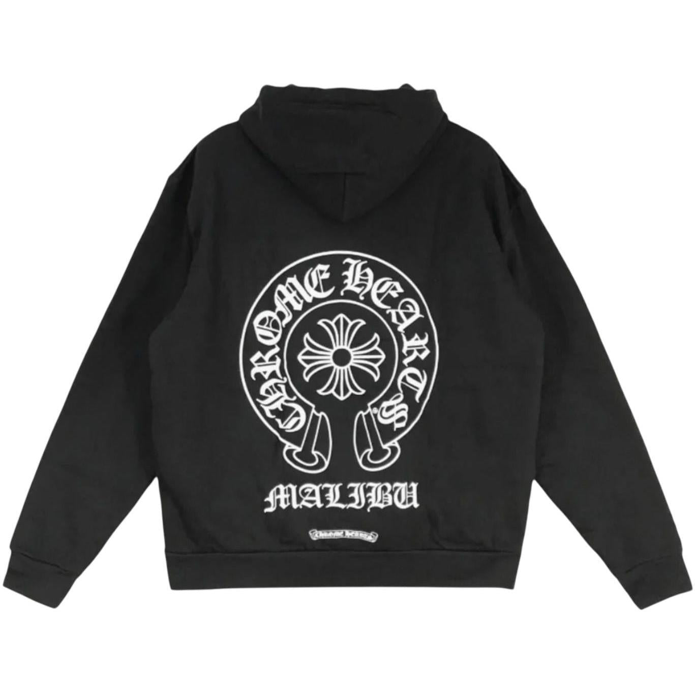 Chrome Hearts Malibu Exclusive Horseshoe Logo Hoodie