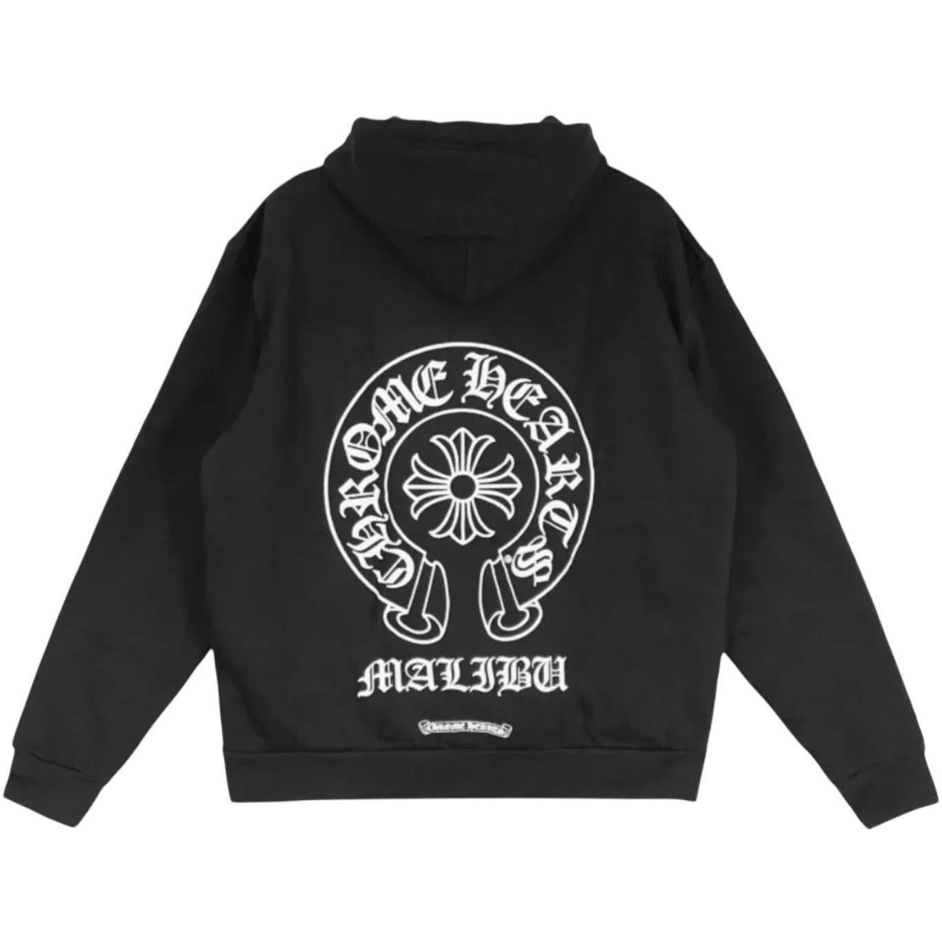 Chrome Hearts Malibu Exclusive Horseshoe Logo Hoodie